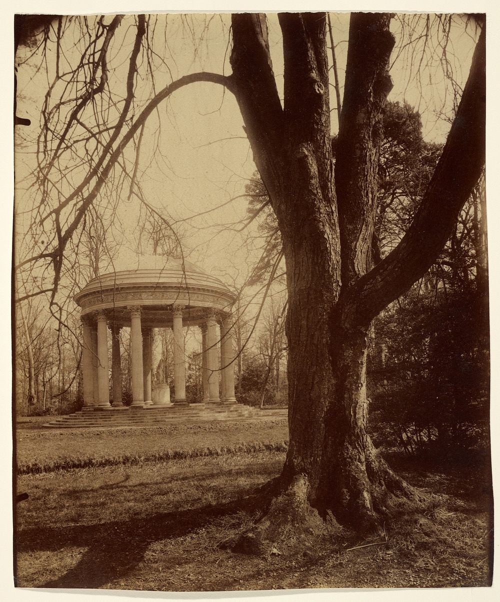 Petit Trianon (The Temple of Love, Petit Trianon) by Eugène Atget