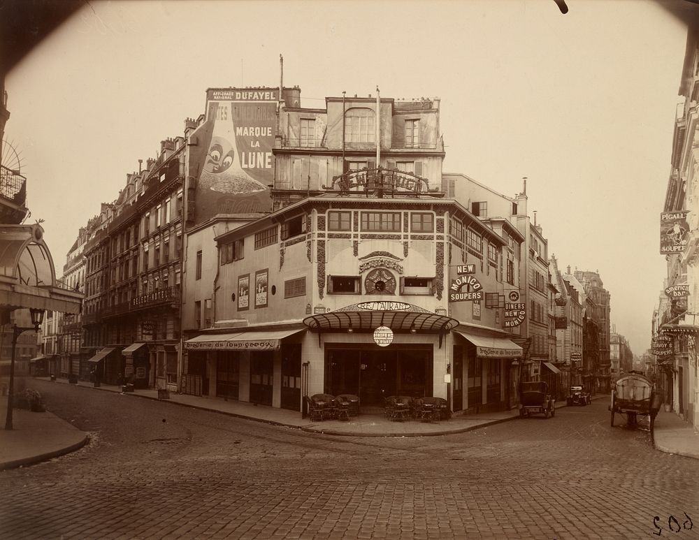 Place Pigalle by Eugène Atget