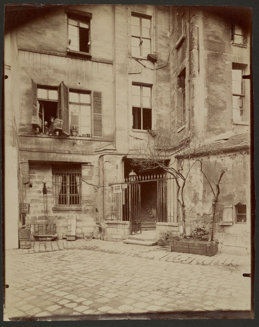 Cour de Rouen by Eugène Atget