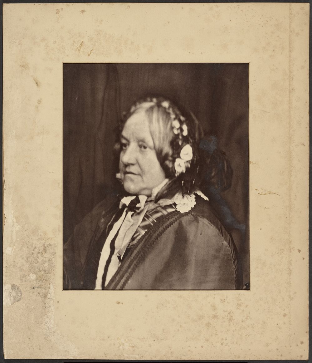Portrait of an old woman by Samuel Alexander Walker