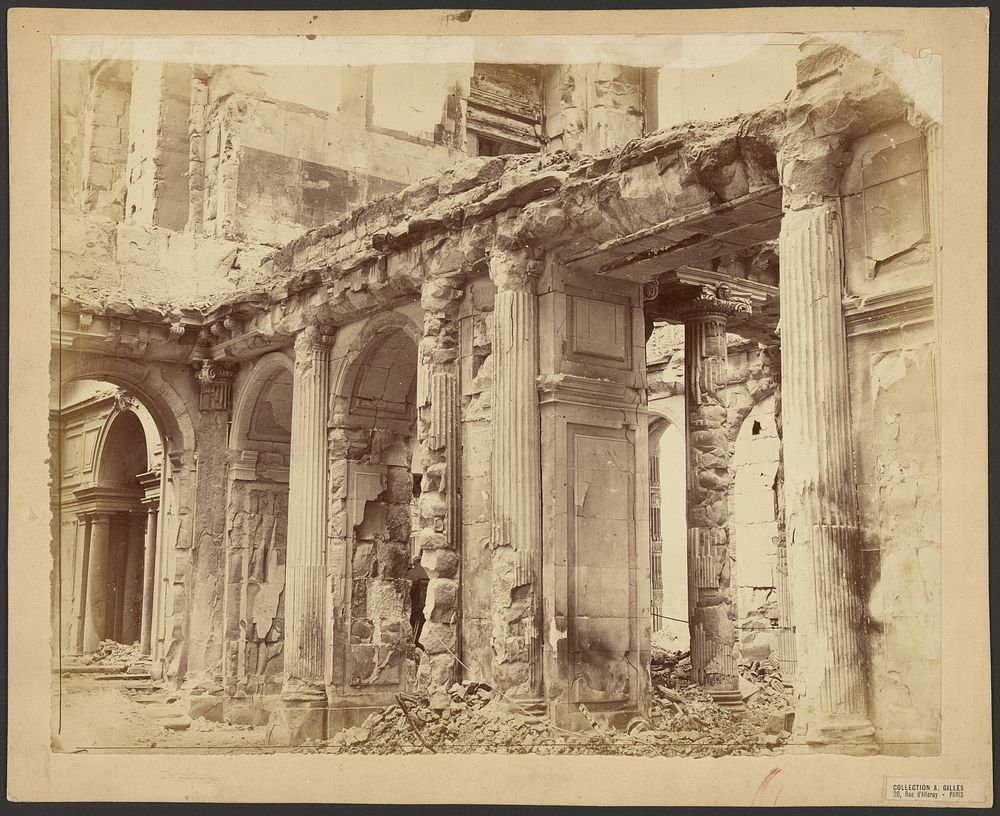 Ruins of the Tuileries Palace