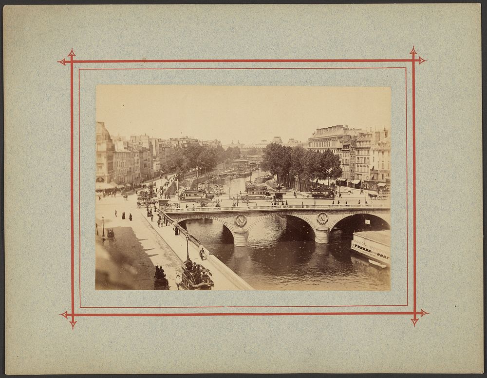 View of Pont au Change and the Seine
