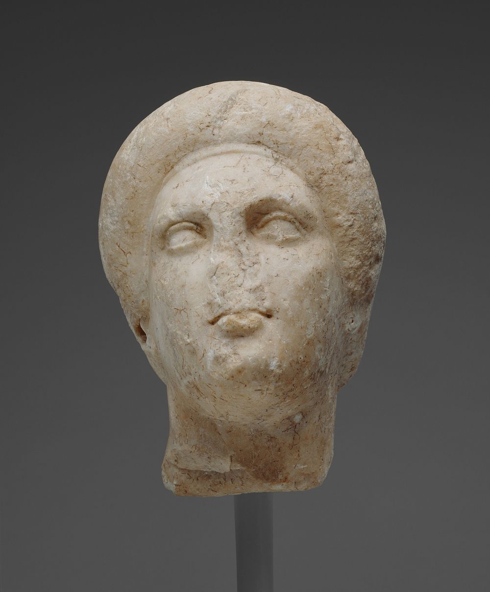 Head of a Woman from a Grave Naiskos