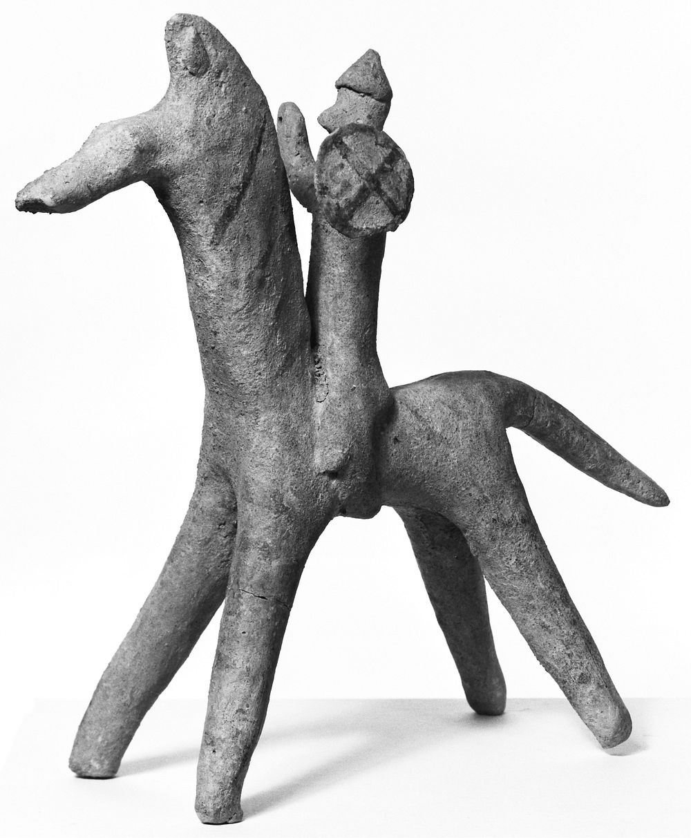 Statuette of a Horse and Rider
