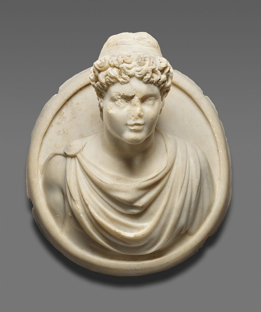 Medallion with the Bust of a Young Man