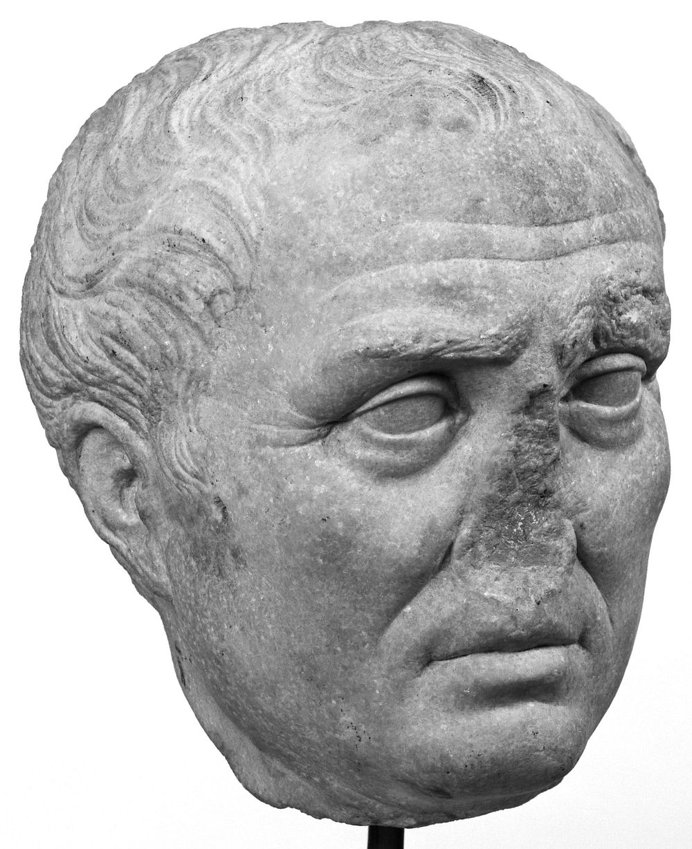 Head of a Man (Imitation of a Portrait of "Cicero")