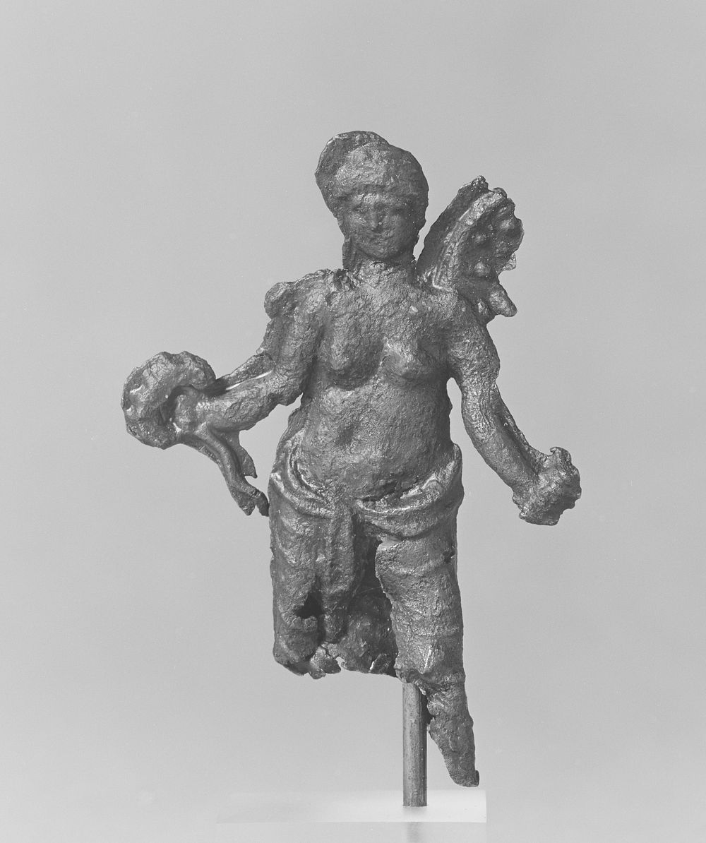 Fragmentary Statuette of a Winged Figure