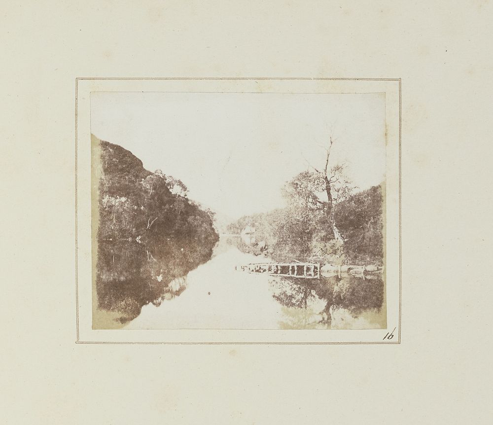 Scenery of Loch Katrine by William Henry Fox Talbot