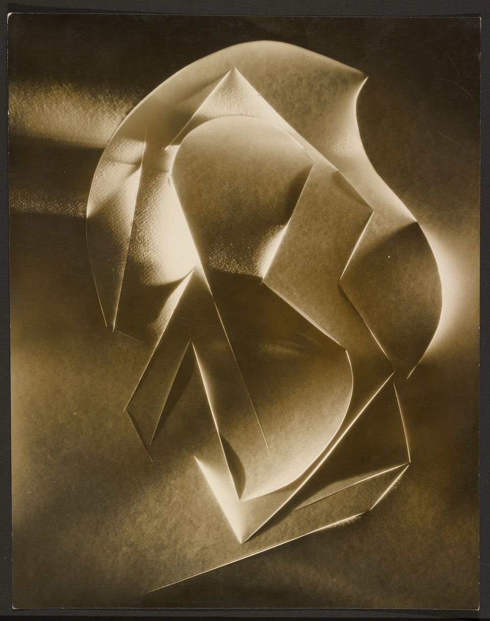 Cut-paper Abstraction by Francis Bruguière