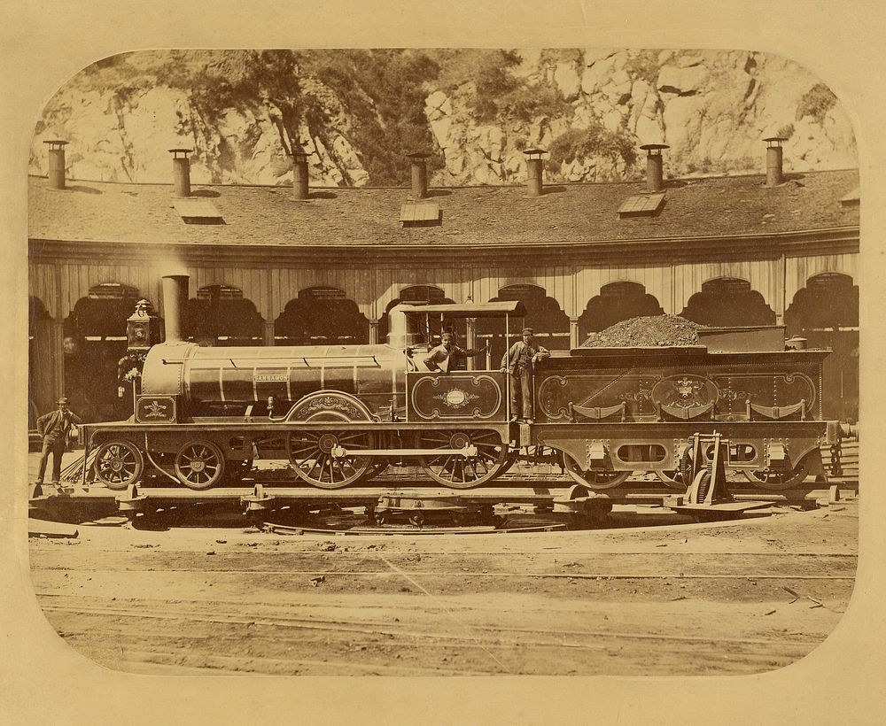 The Locomotive San Ramon by Bischoff and Spencer