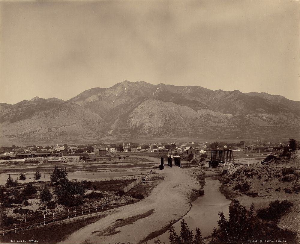 Ogden, Utah by William Henry Jackson