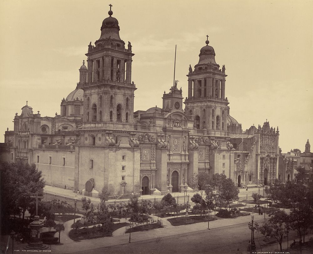 The Cathedral of Mexico by William Henry Jackson