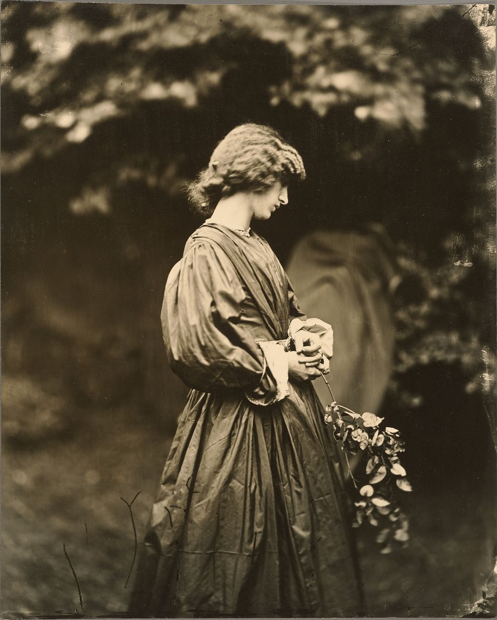 Portrait of Jane Morris (Mrs. William Morris) by John Robert Parsons