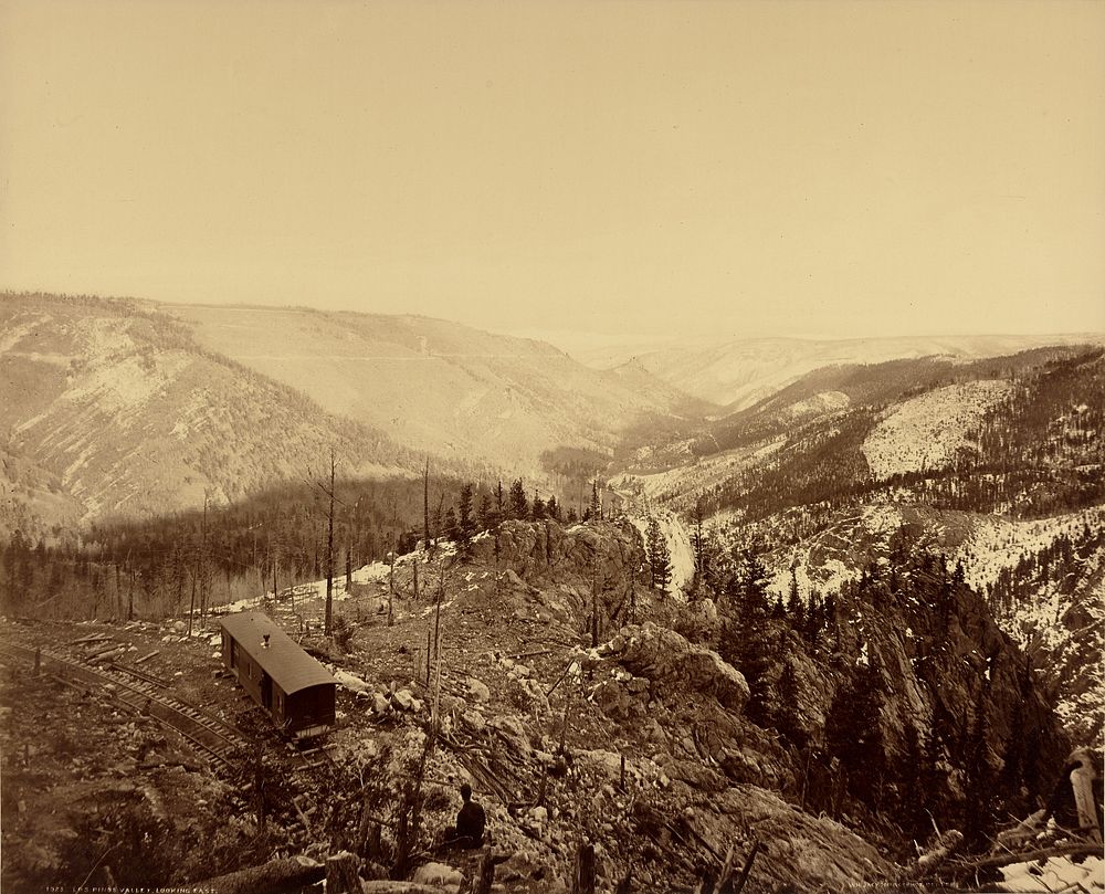 Los Pinos Valley, Looking East by William Henry Jackson
