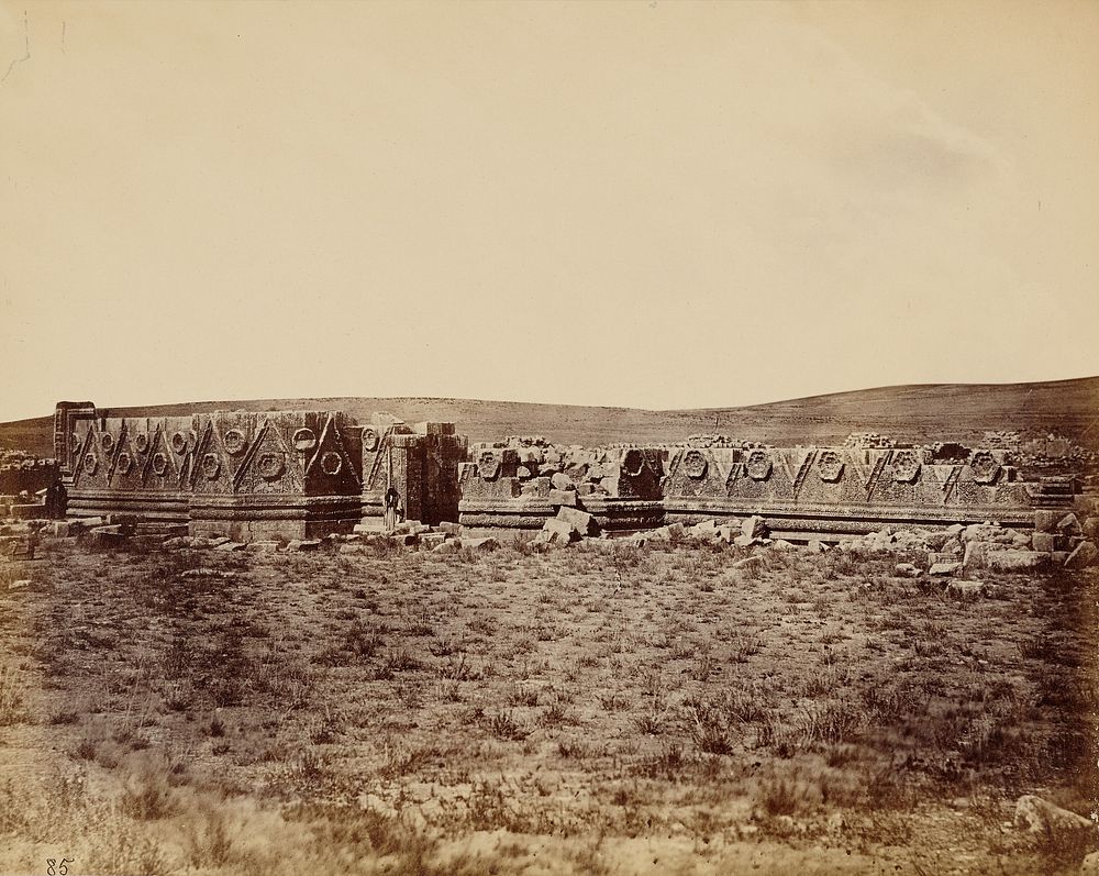 General View of the Ruin at Mashita by George Gardner Rockwood