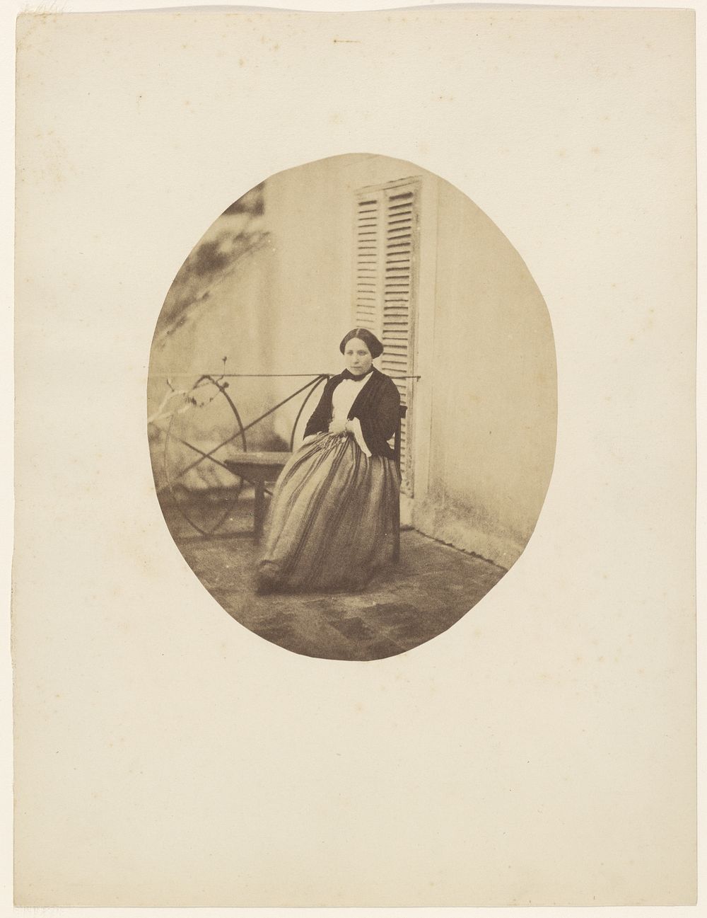 Portrait of Rachel Félix by Charles Nègre