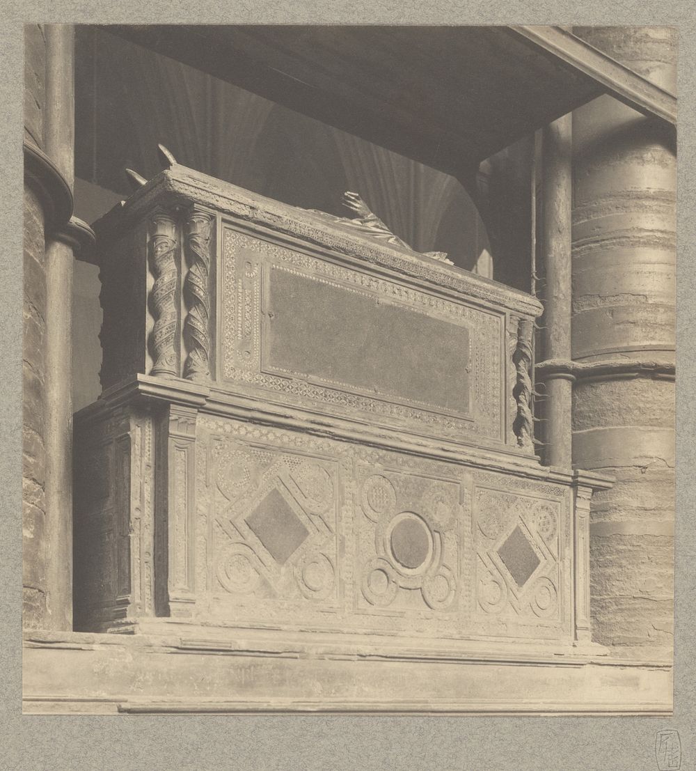 Westminster Abbey, Tomb of Henry III from South Ambulatory by Frederick H Evans