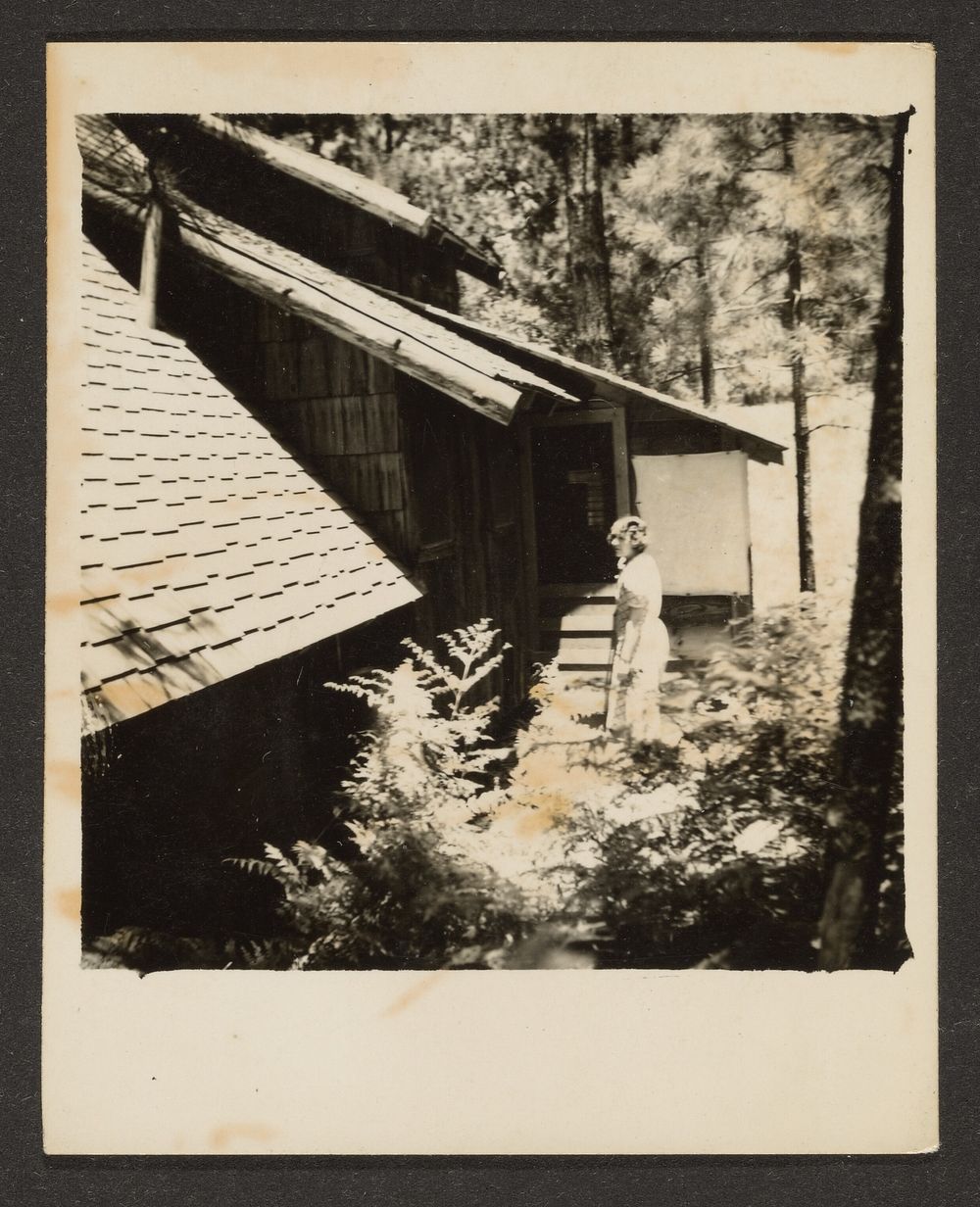 Florence at Cabin by Louis Fleckenstein