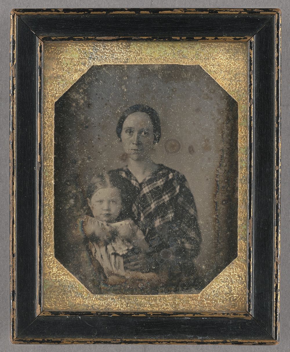 Portrait of a Woman and Child] / [Grammie and Hester