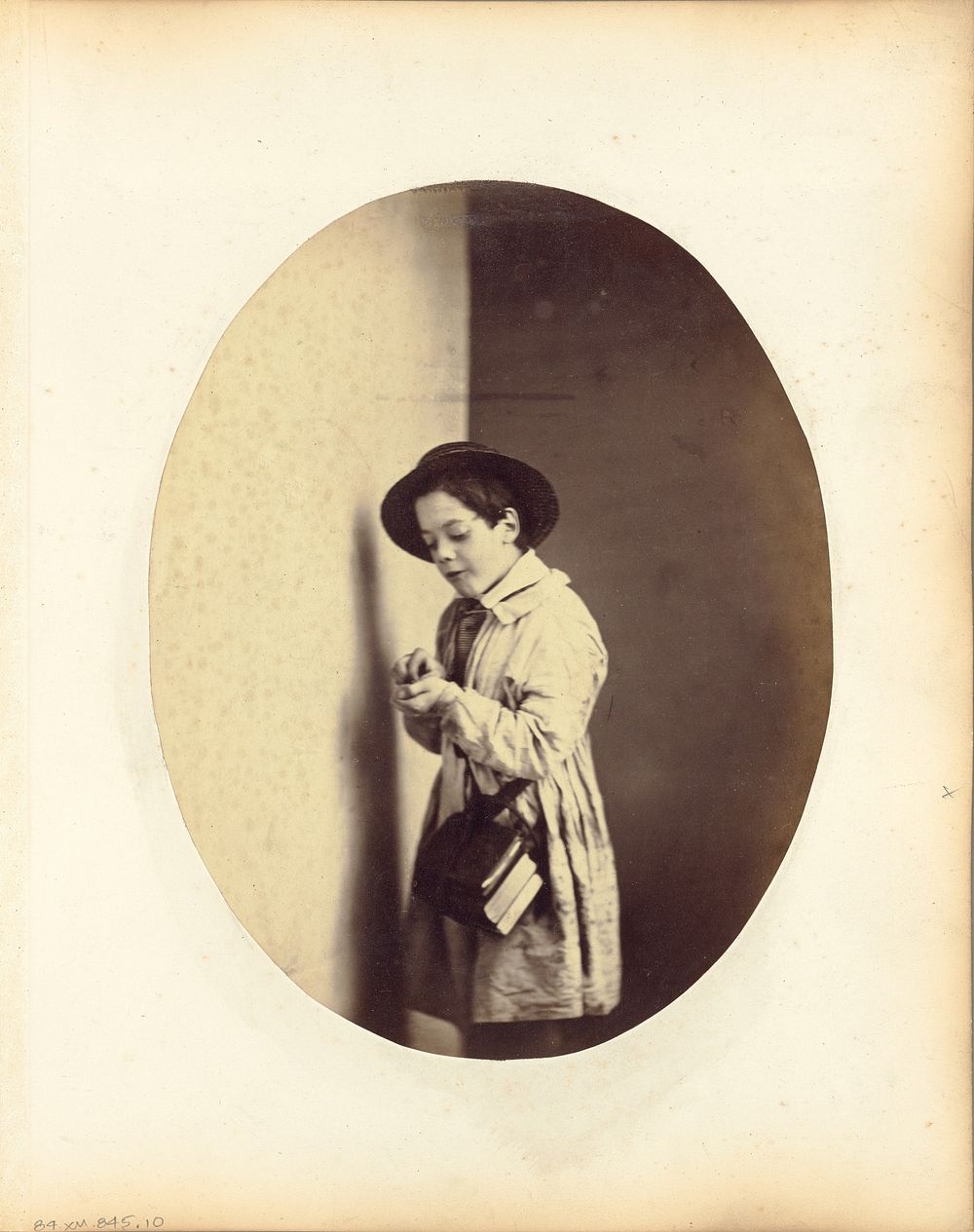 The Participles or Grammar for Little Boys: Caught by Oscar Gustave Rejlander