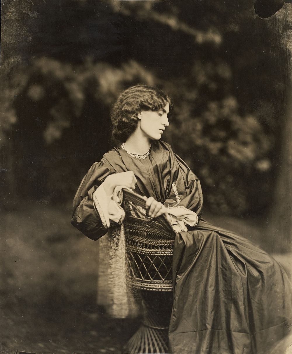 Portrait of Jane Morris (Mrs. William Morris) by John Robert Parsons