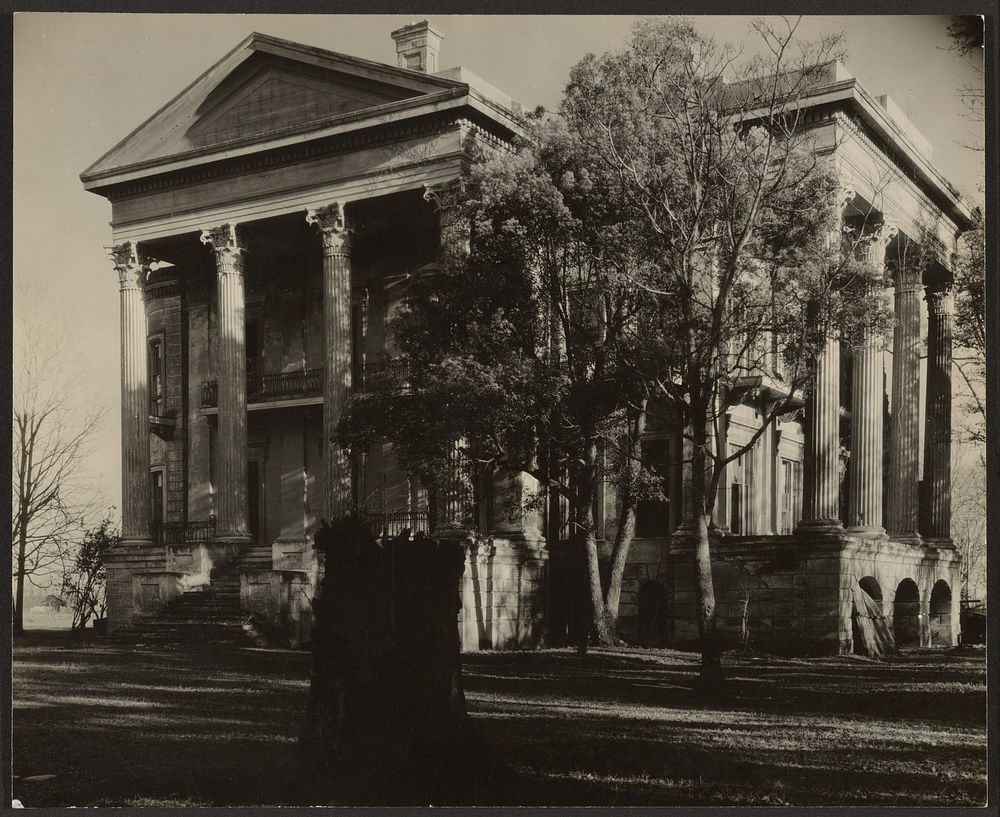 Belle Grove Plantation, Near New Orleans by Walker Evans