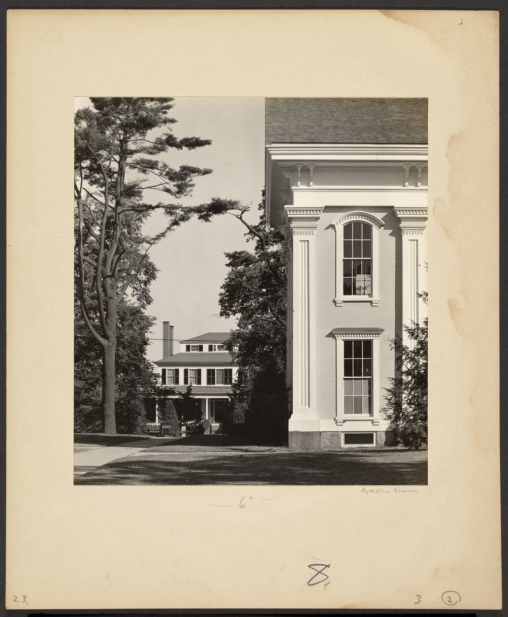 Wheaton College: Main Street Entrance to College by Walker Evans