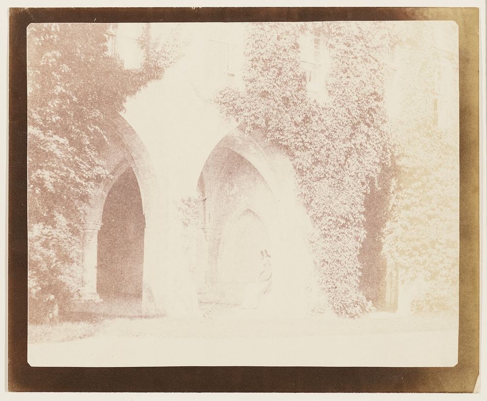 The Ancient Vestry, Lacock Abbey, Wilts by William Henry Fox Talbot