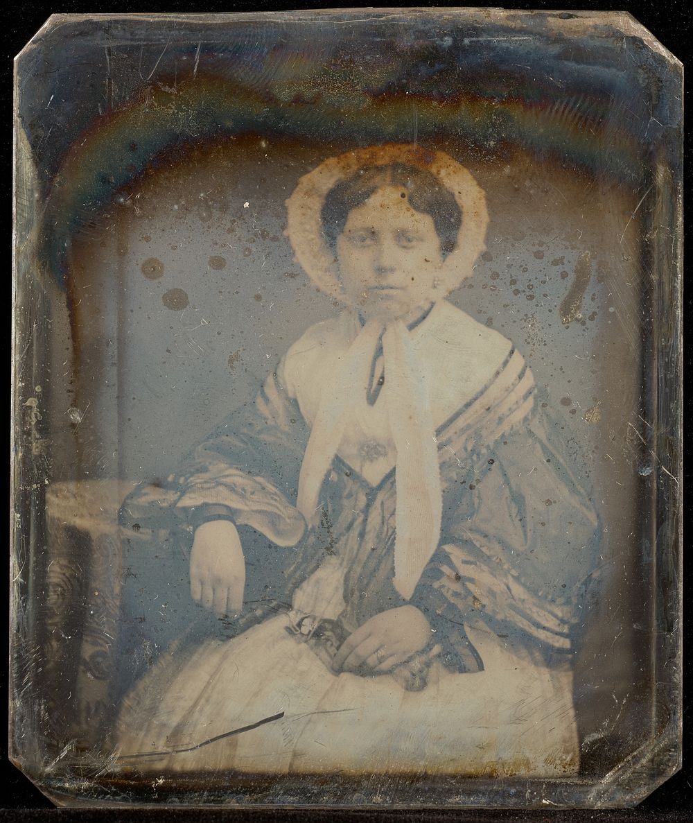 Portrait of a Woman in Bonnet by Jacob Byerly