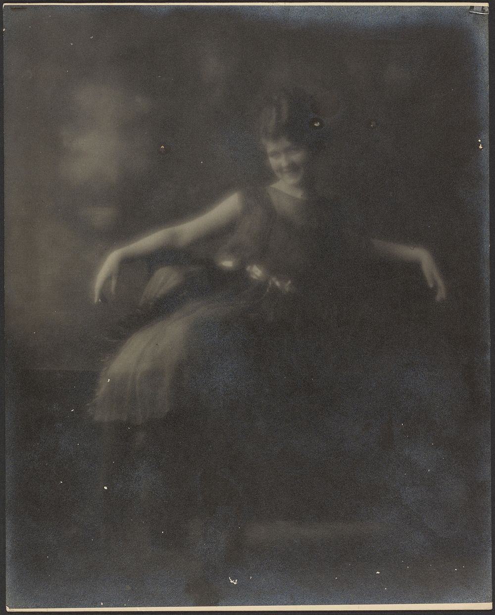 Portrait of a Woman with Belt Bow by Louis Fleckenstein