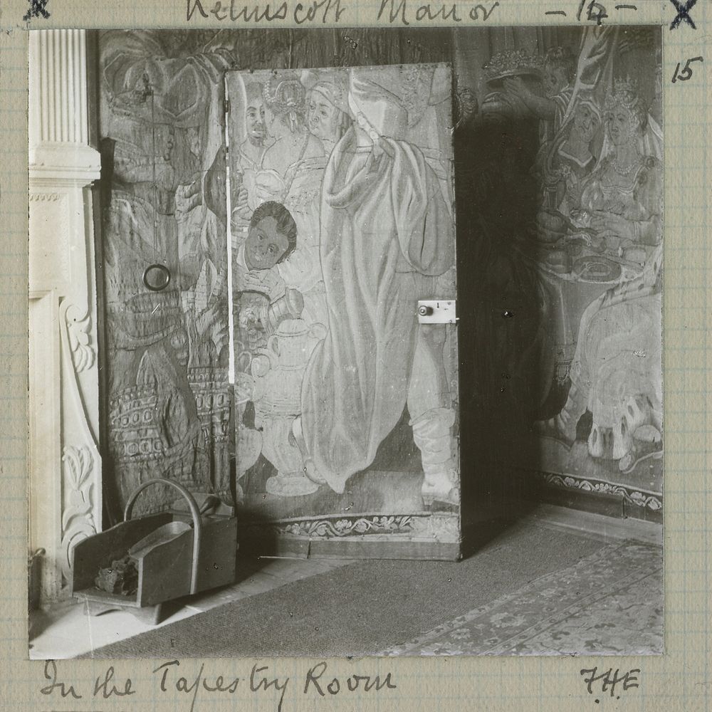 Kelmscott Manor. In the Tapestry Room. by Frederick H Evans