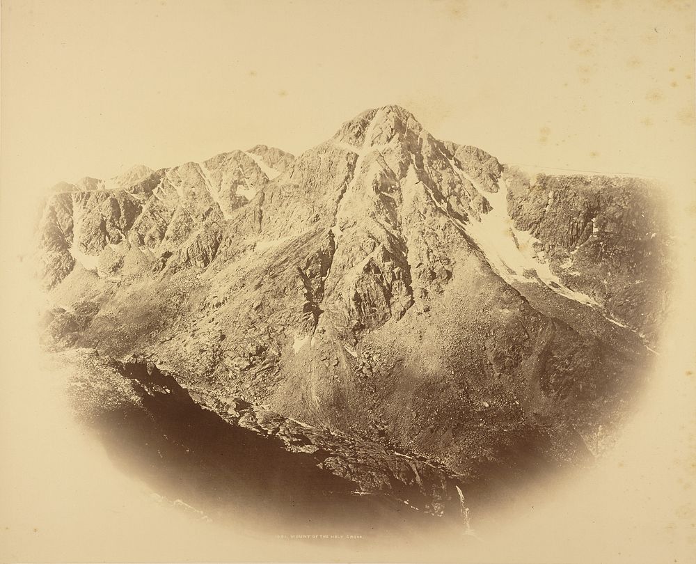 Mount of the Holy Cross by William Henry Jackson