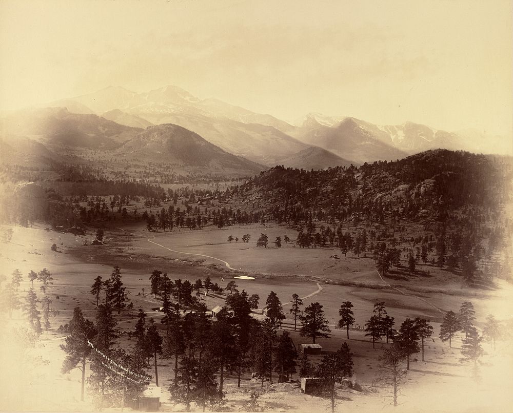 Long's Peak from Estes Park by William Henry Jackson