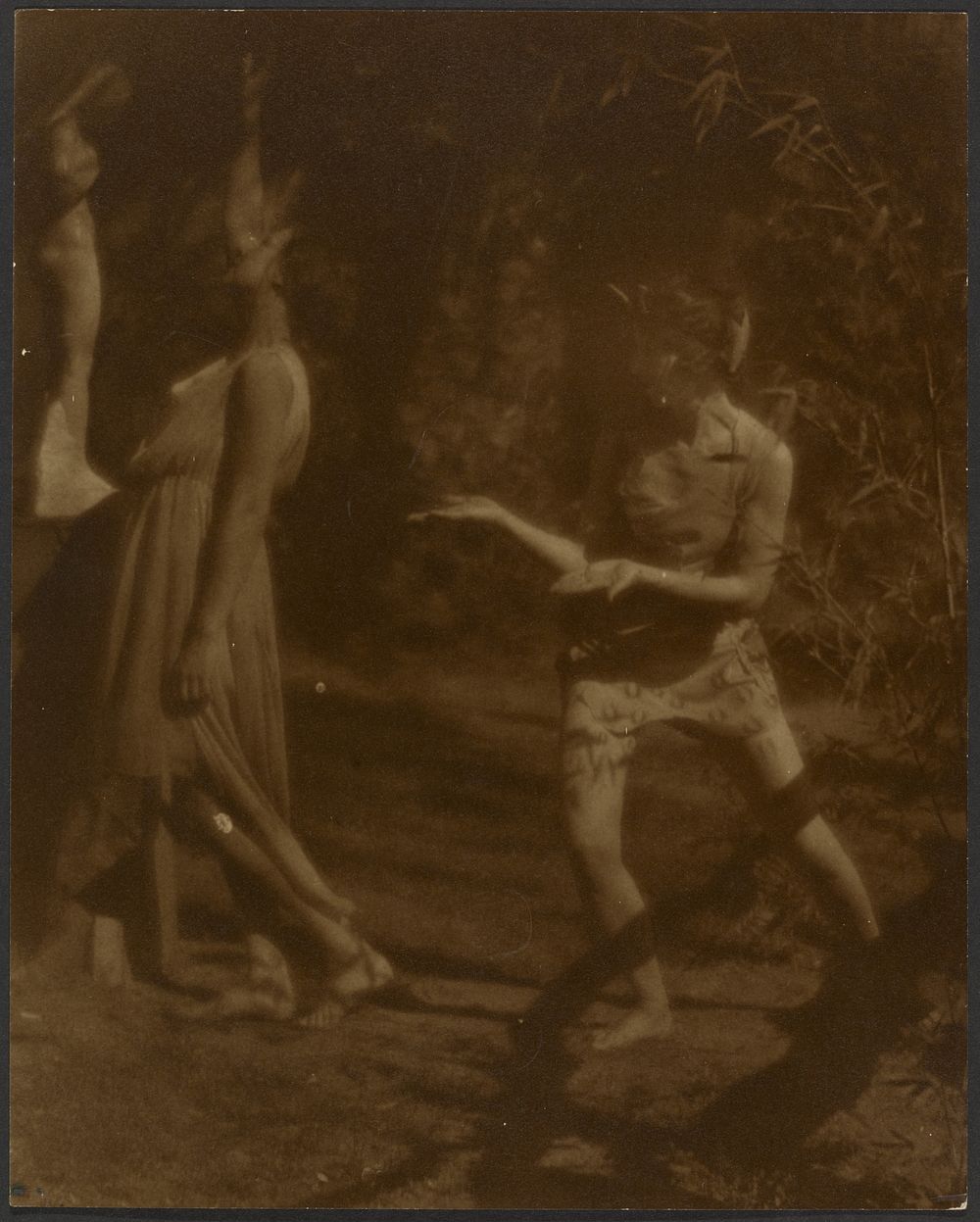 Dancers in a Pose by Louis Fleckenstein