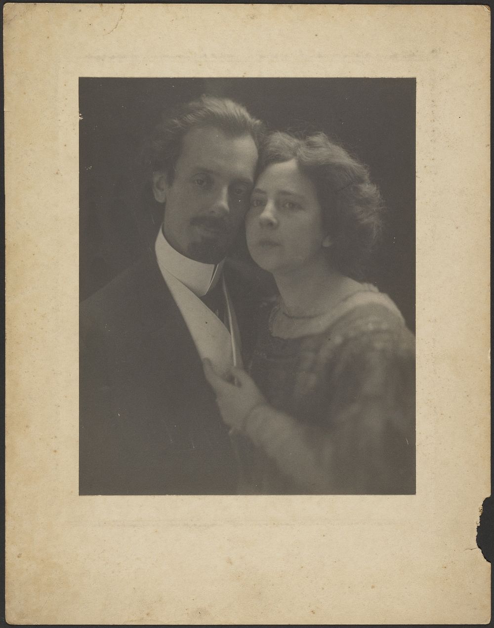 Portrait of a Couple by Louis Fleckenstein