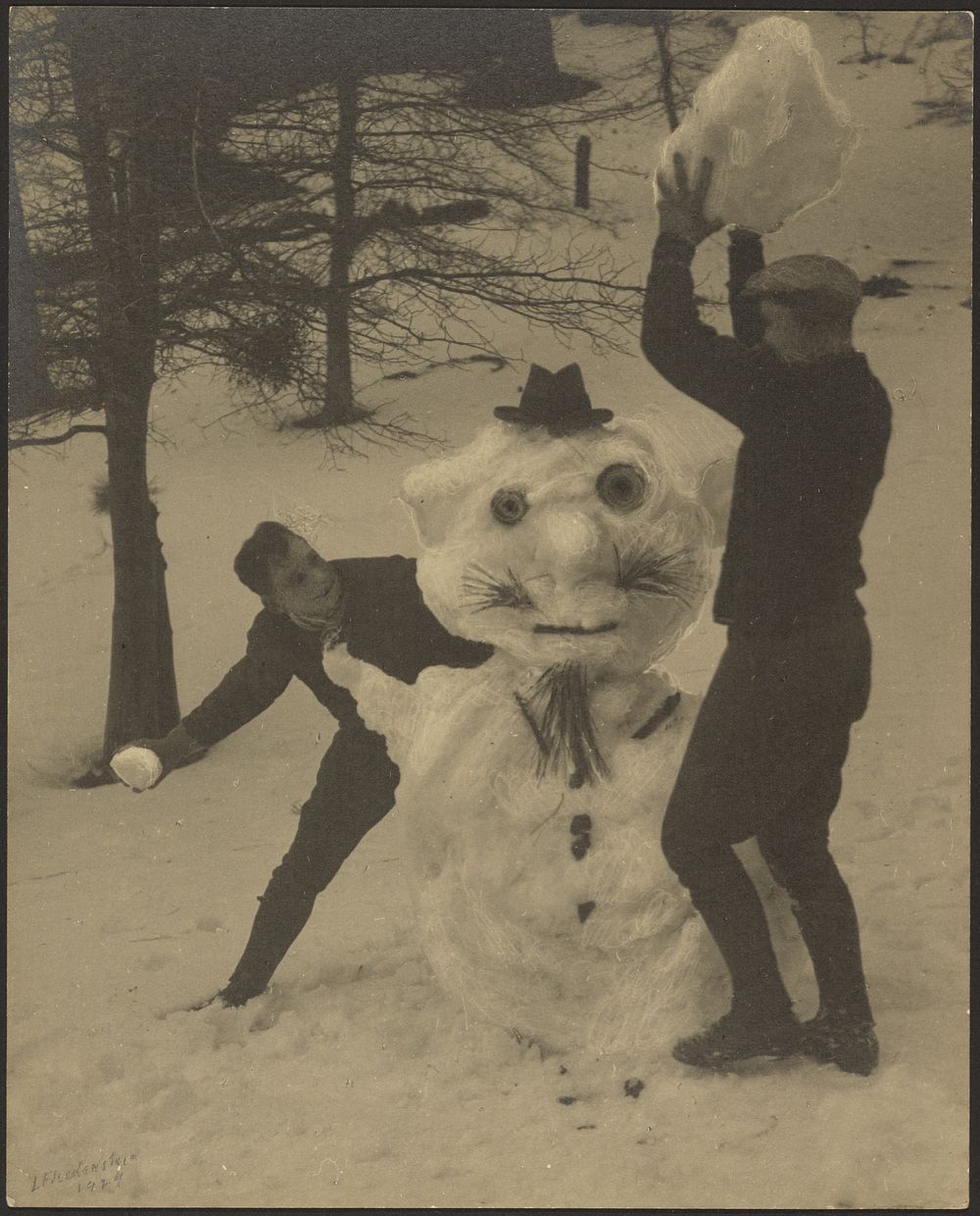 The Snowman by Louis Fleckenstein