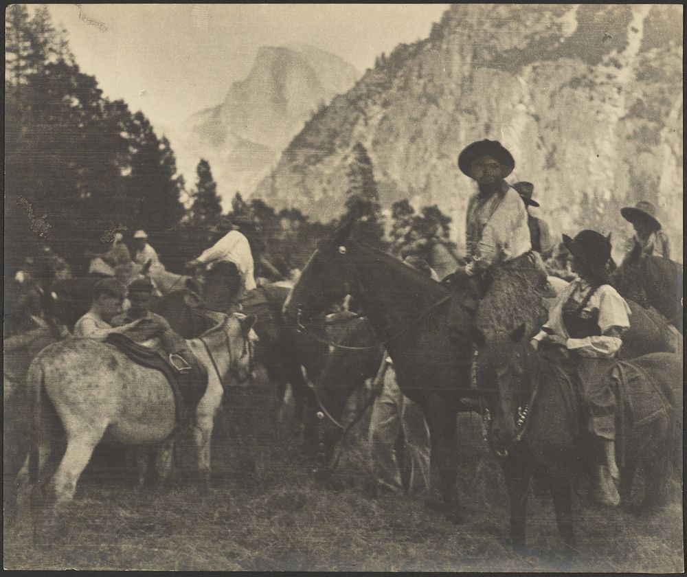 Men on Horseback by Louis Fleckenstein