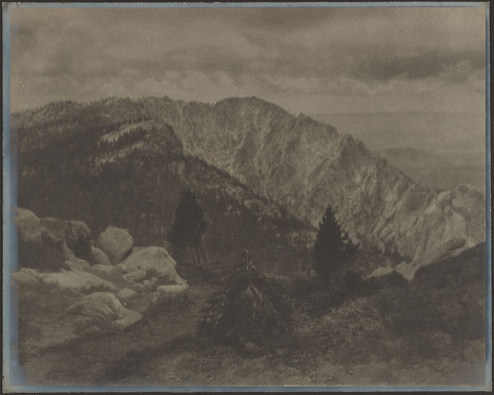 Landscape with Boulders and Trees by Louis Fleckenstein