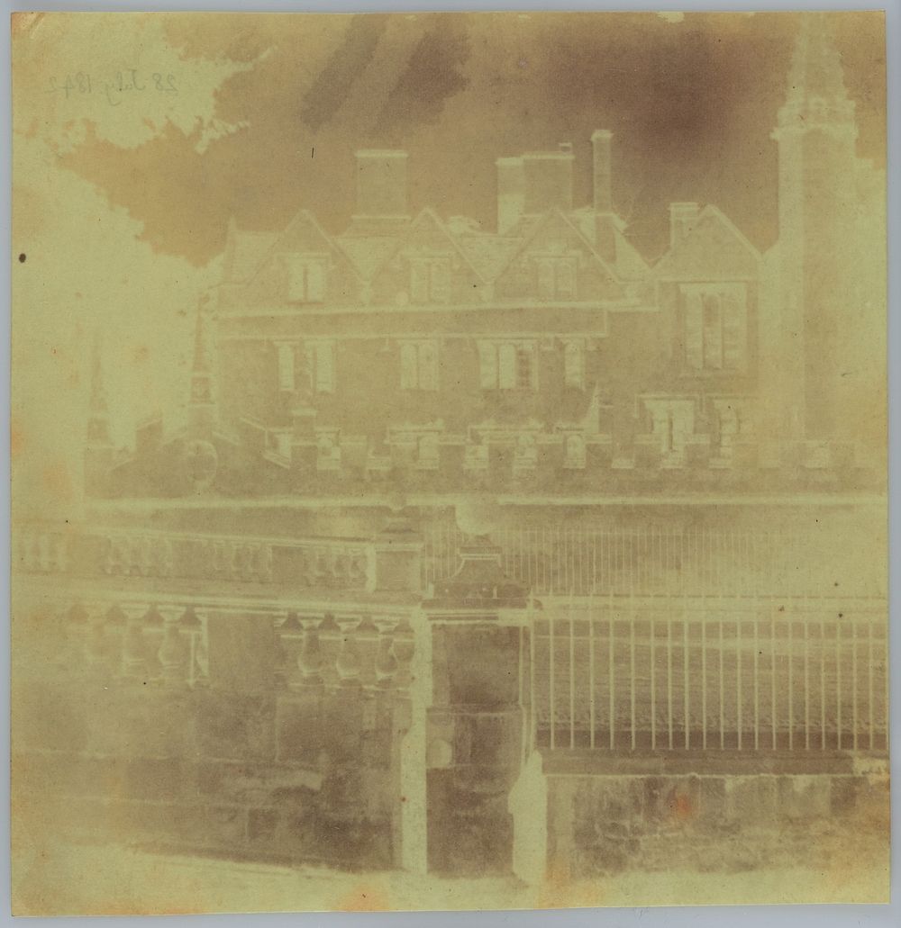 Magdalen Bridge and College, Oxford by William Henry Fox Talbot