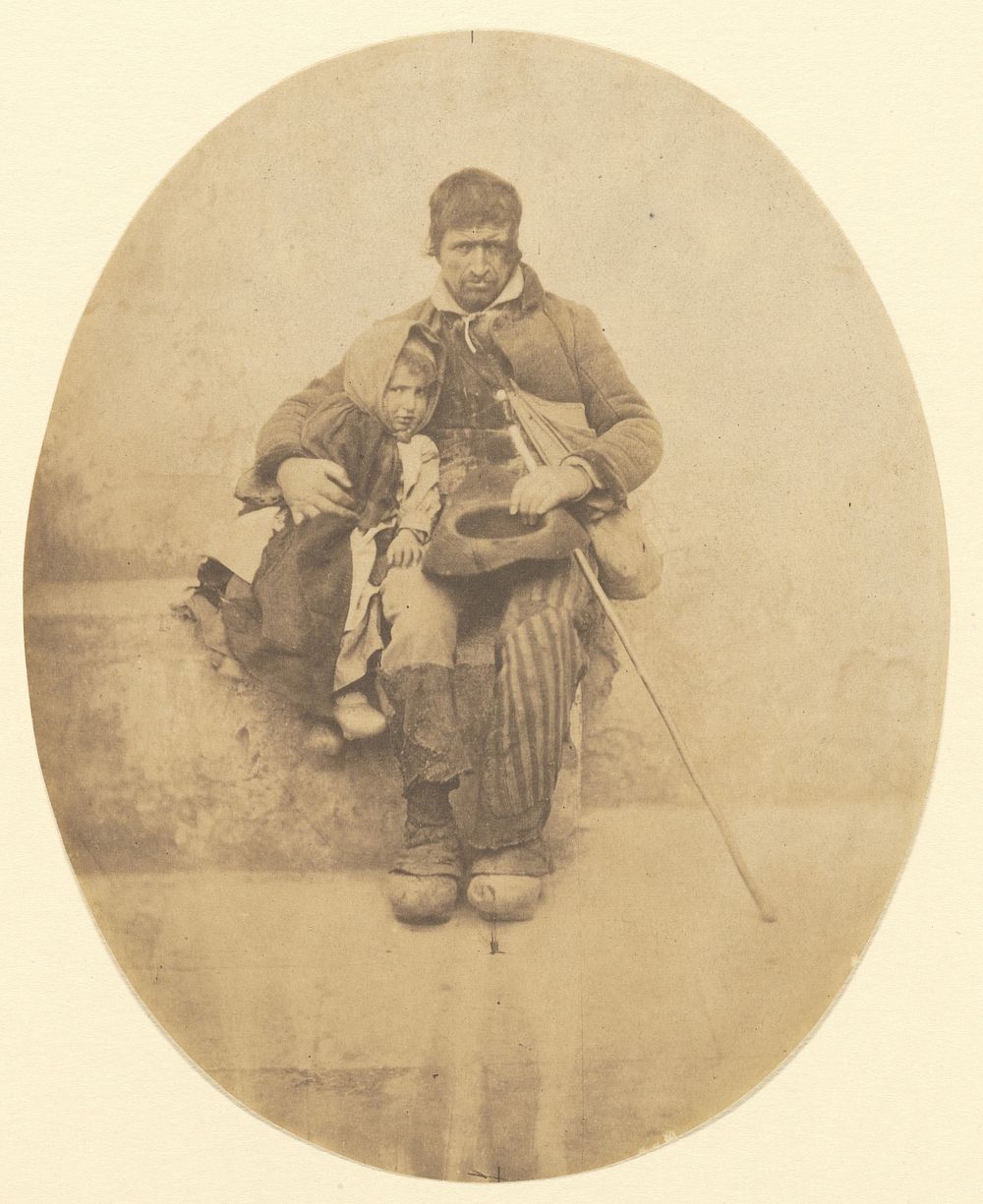 Mendiants (Beggars) by André Adolphe Eugène Disdéri