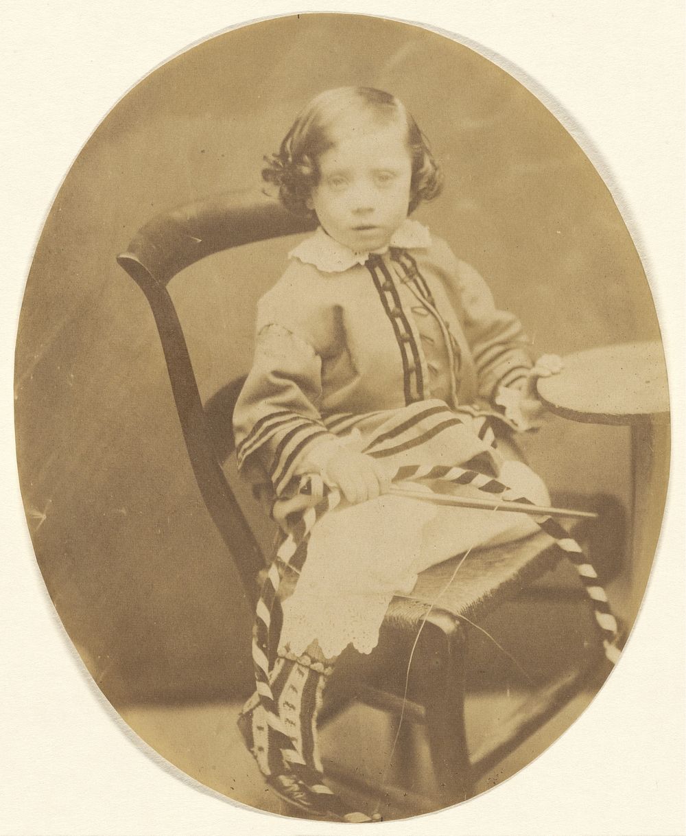 Portrait d'Enfant (Portrait of a Child) by André Adolphe Eugène Disdéri