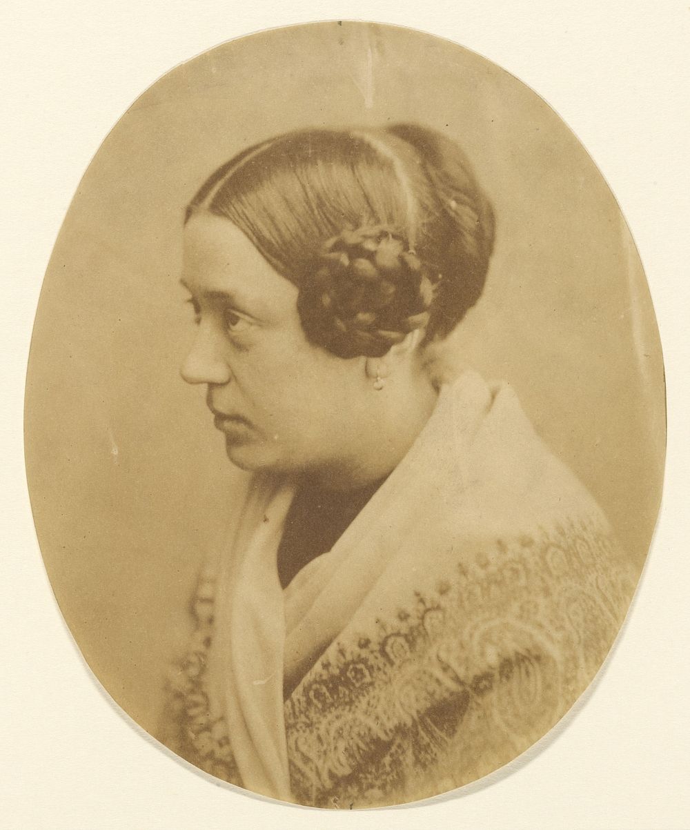 Profil de Femme (Profile of a Woman) by André Adolphe Eugène Disdéri