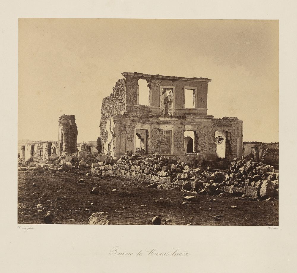 Ruins of Karabelnaia (Ruines de Karabelnaia) by Jean Charles Langlois