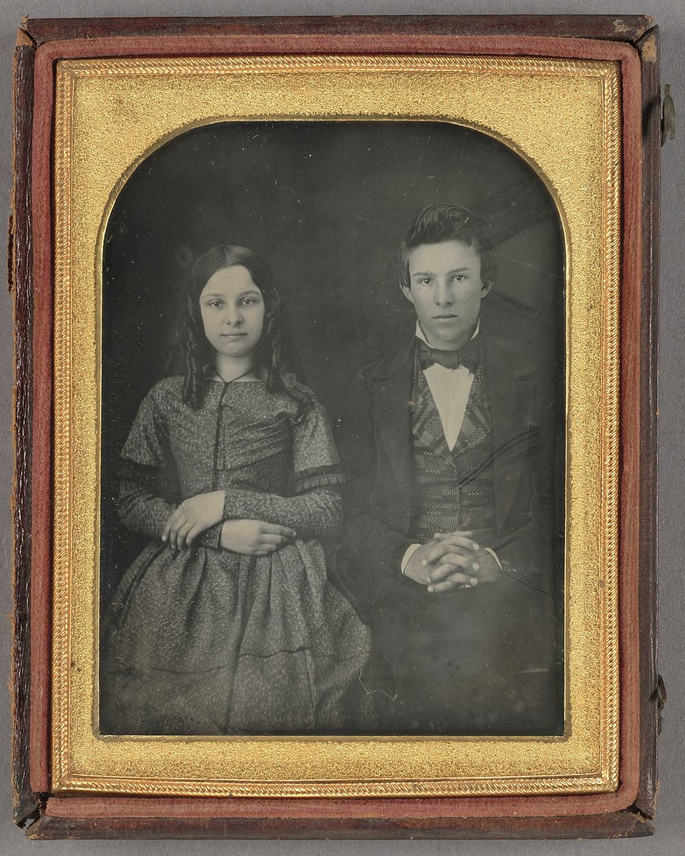 Portrait of a Young Woman and Young Man