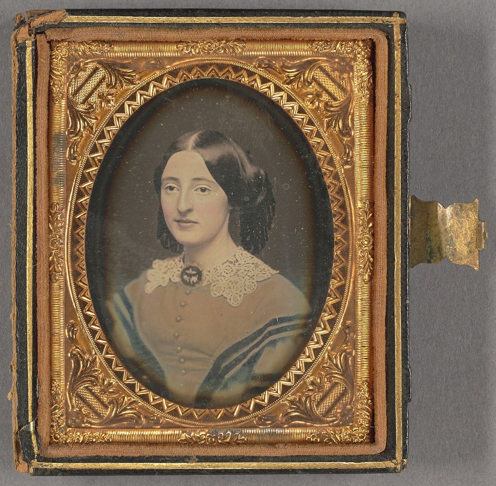 Portrait of a Woman with Brooch