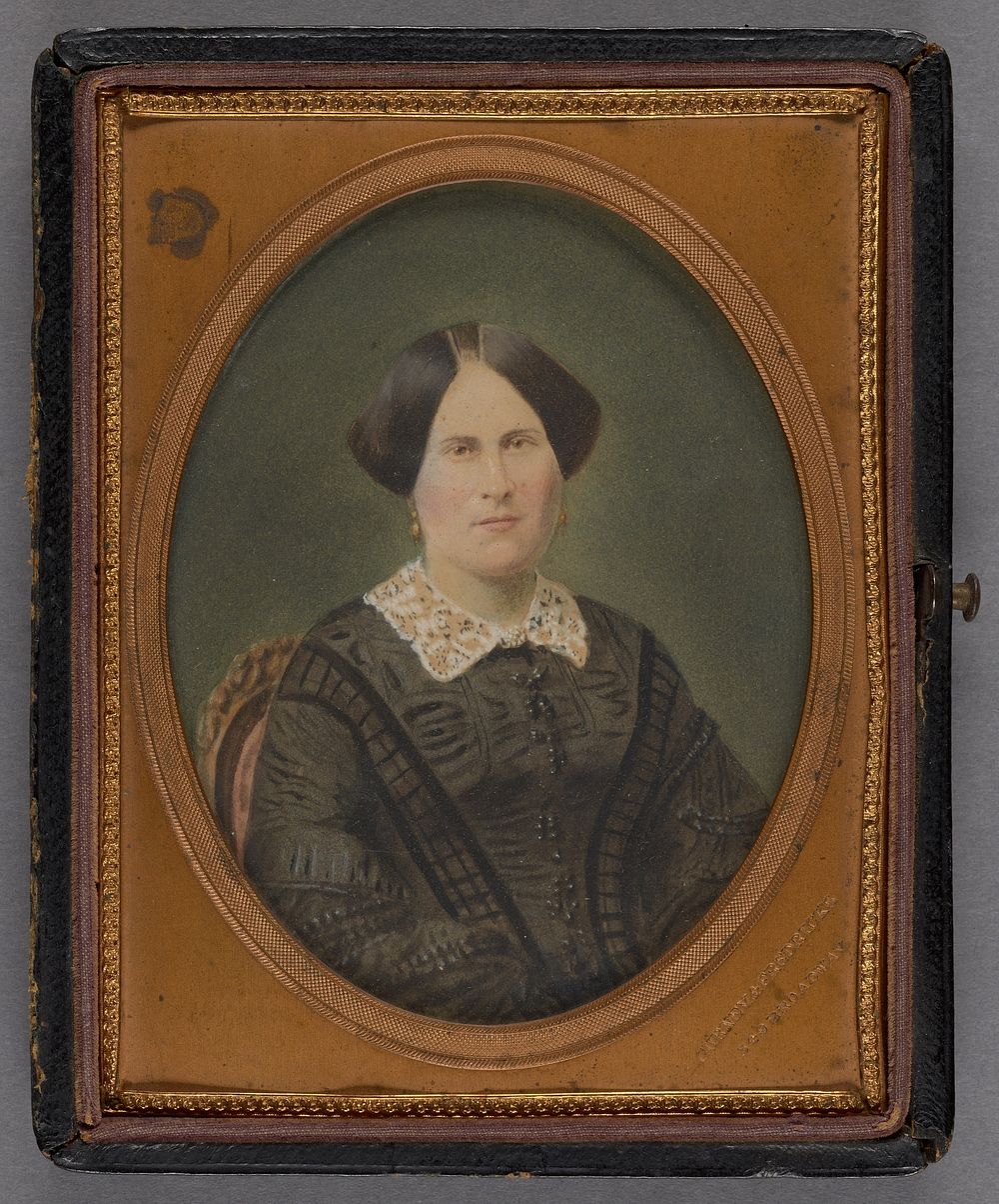 Portrait of a Seated, Unidentified Older Woman by Gurney and Fredricks