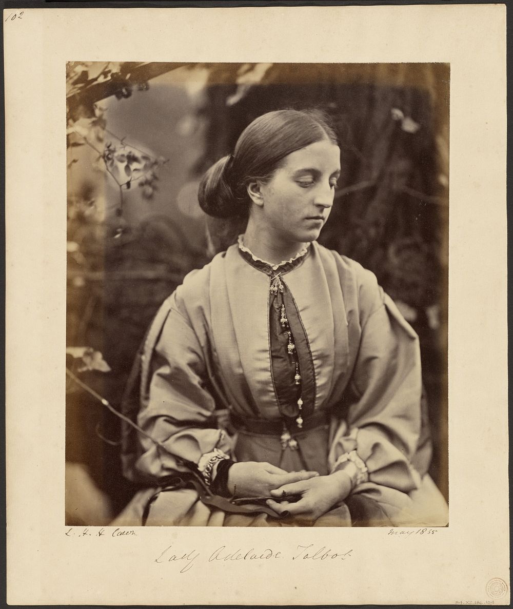 Lady Adelaide Talbot by Julia Margaret Cameron
