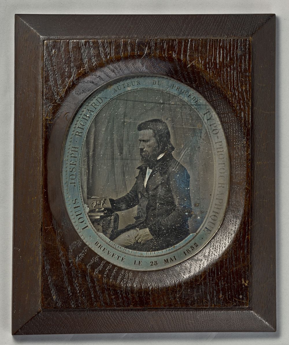Louis Joseph Richard Auteur du Procede Typo-Photographique Breveté Le 25 Mai 1852