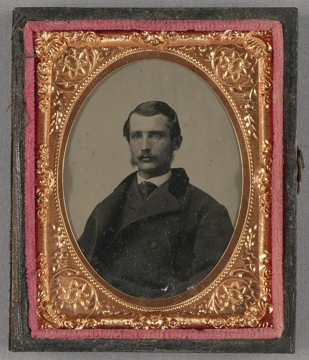 Portrait of a Young Man with Muttonchop Whiskers