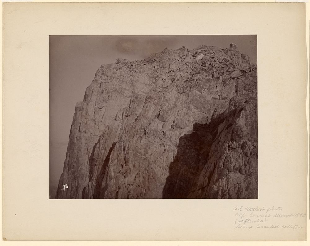 Mountaintop with Shed by George Davidson, J J Gilbert and Carleton Watkins